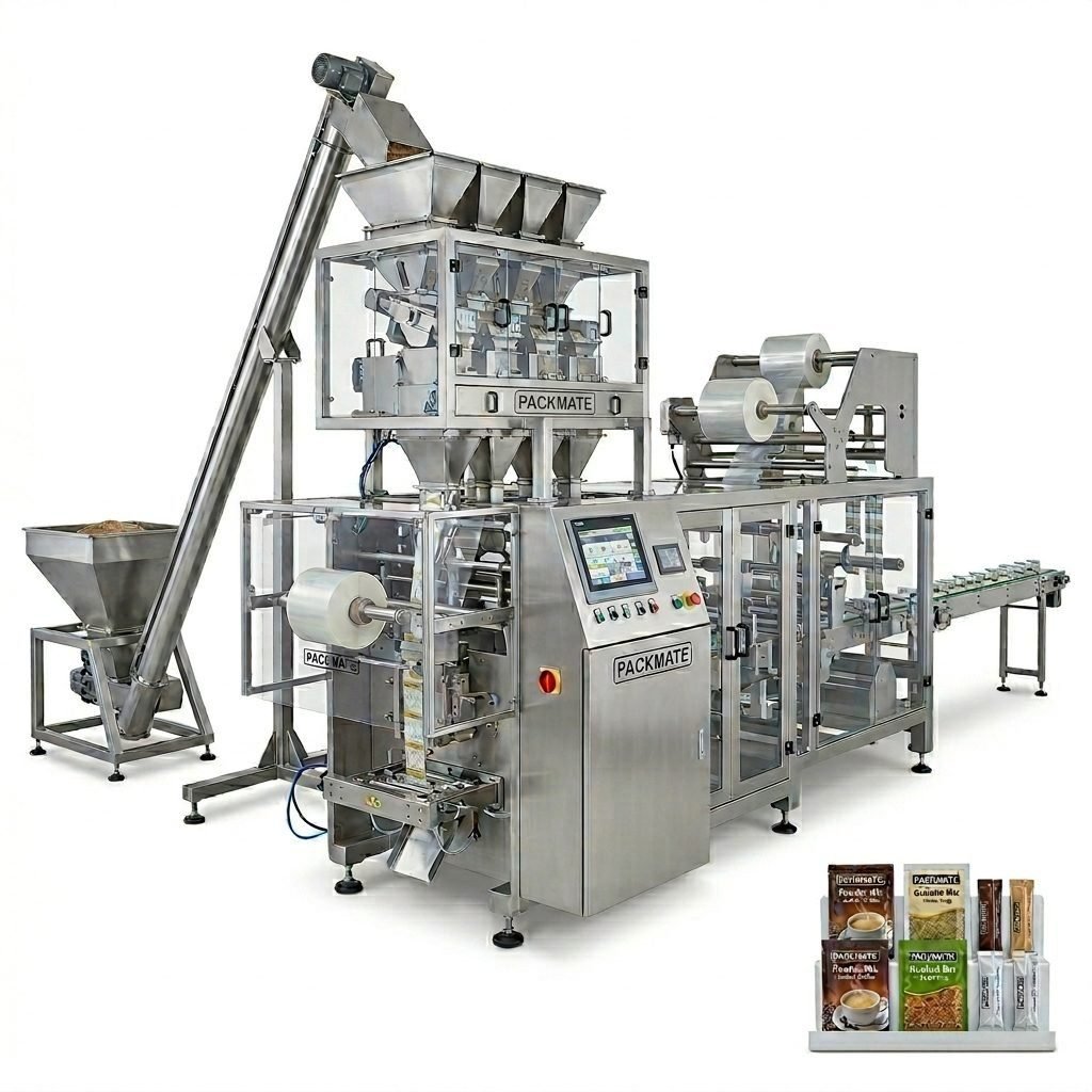 Automated Multi-Lane Sachet Packaging System