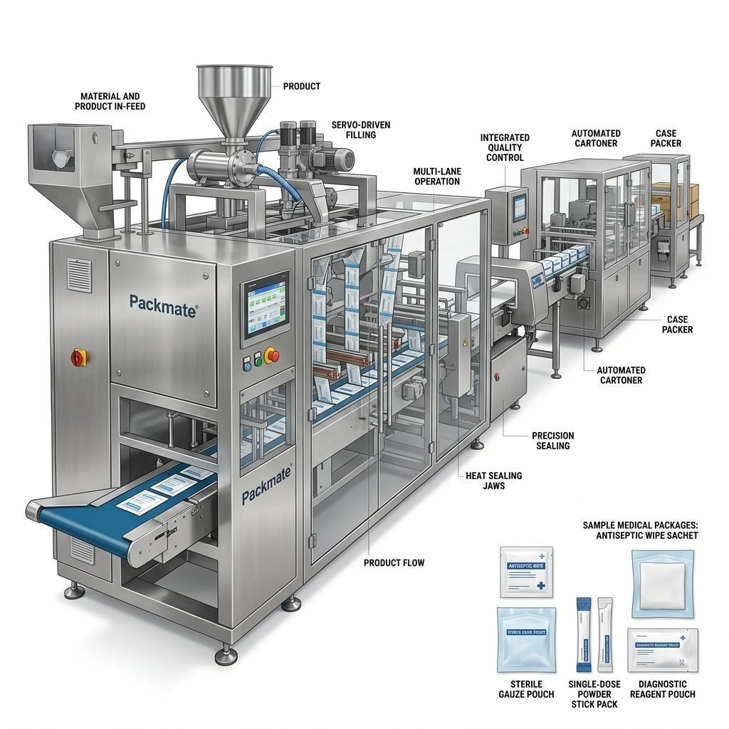 Automated Packaging Systems for Medical Sachets