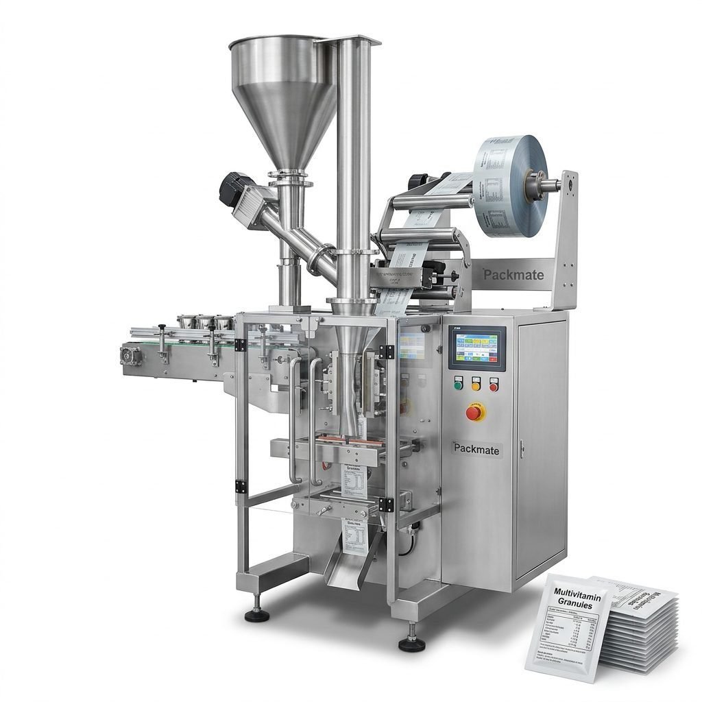 Automatic Sachet Packaging Machine for Granular and Powdered Supplements