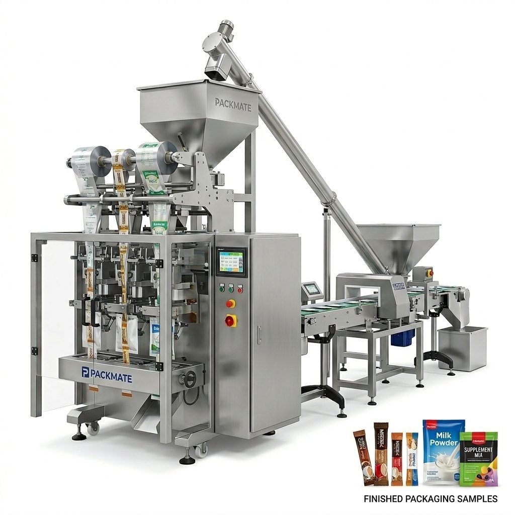 High-Speed Automated Powder Packaging Lines for Sachets and Stick Packs