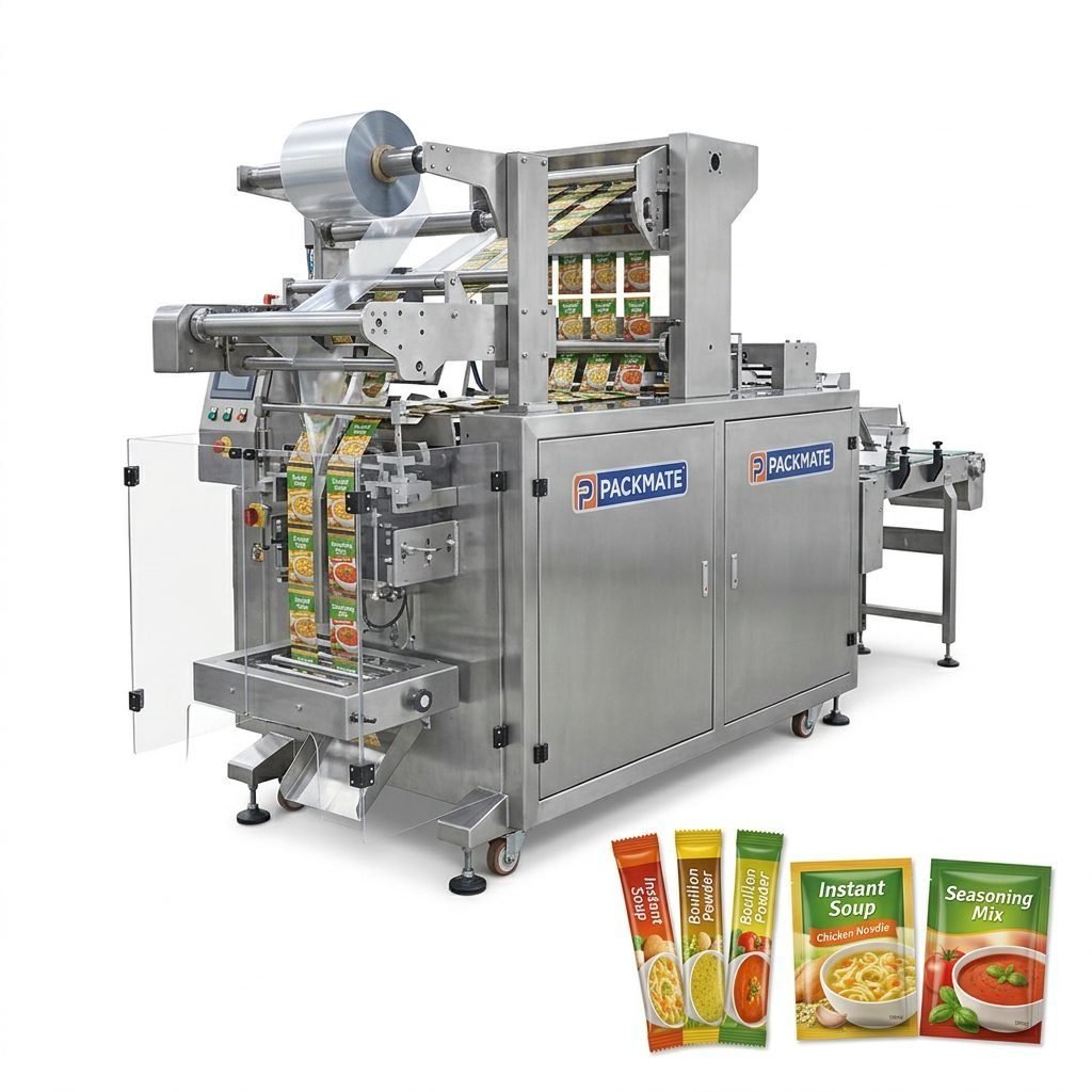 High-Speed Multi-Lane Sachet Packaging System
