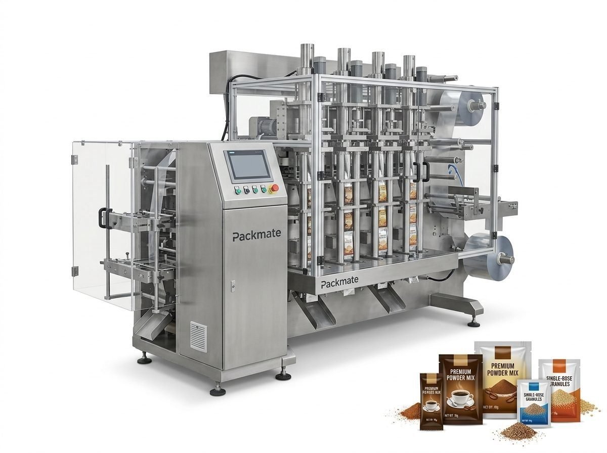 High-Speed Multi-Lane Sachet Packager