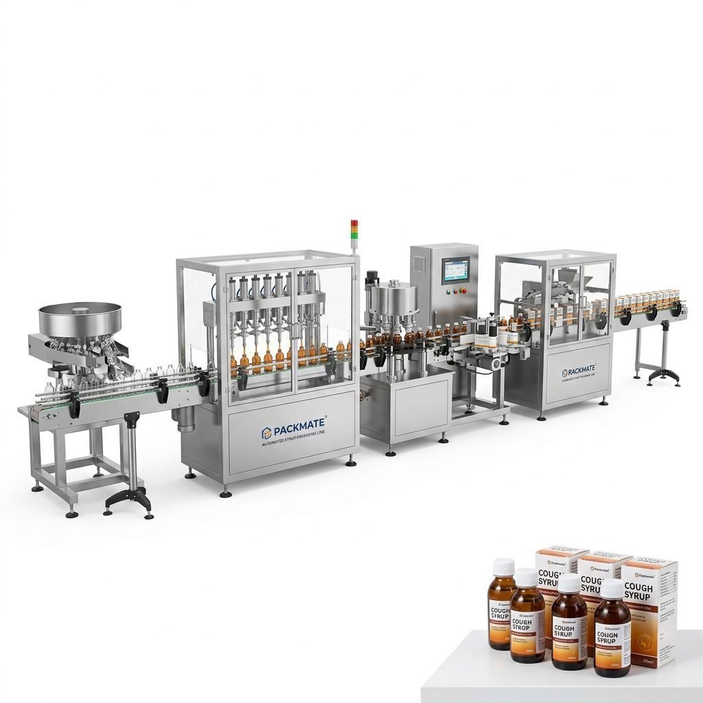 Precision Automated Packaging System for Liquid Pharmaceuticals